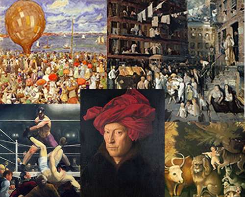What is a Connecting With Art Session Like?